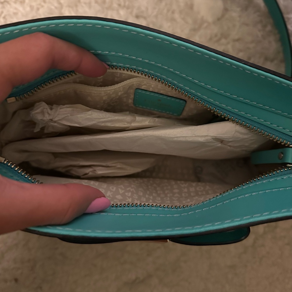 Teal Kate Spade Crossbody Bag - Picture 6 of 7